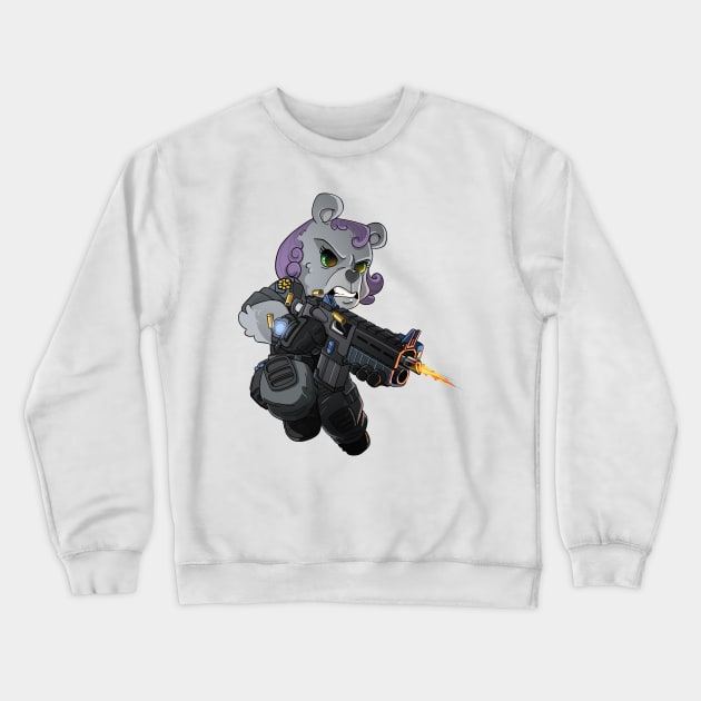 Tactical Teddies ® TTHQ Brassy Crewneck Sweatshirt by hiwez